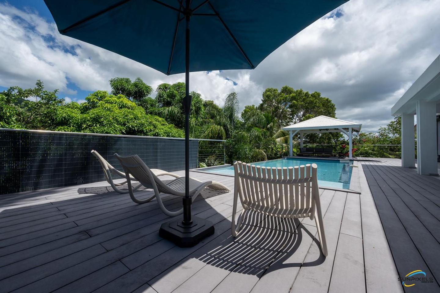 Villa Palm Diamond Jacuzzi&Piscine privés Le Diamant Exterior foto