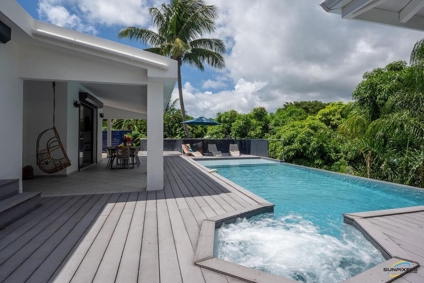 Villa Palm Diamond Jacuzzi&Piscine privés Le Diamant Exterior foto